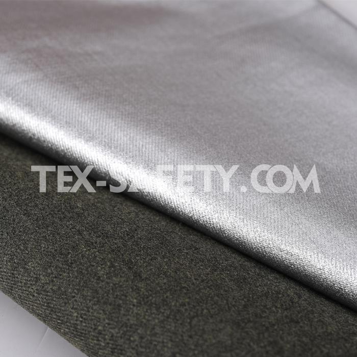 Heat Radiation Aluminum Coated Fabric For Protective Garments Heat Radiation Aluminum Coated Fabric For Protective Garments